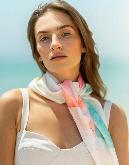 Pastel Square Scarf